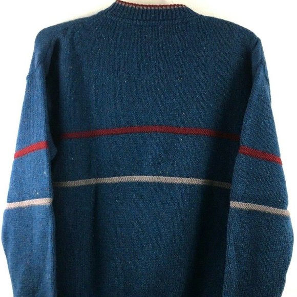 Pendleton Vintage 100% Virgin Wool Mens L Button Closure. Small hole in chest - Picture 2 of 10